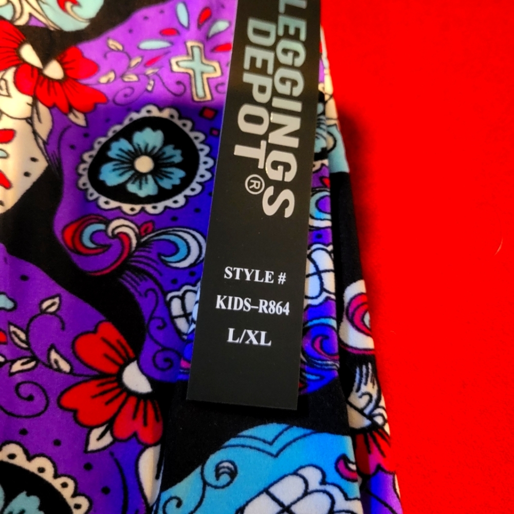 Kids Skull/skeleton leggings